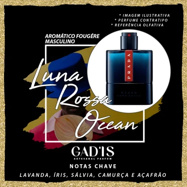 Perfume Gadis 1179 Inspirado em Luna Rossa Ocean Contratipo